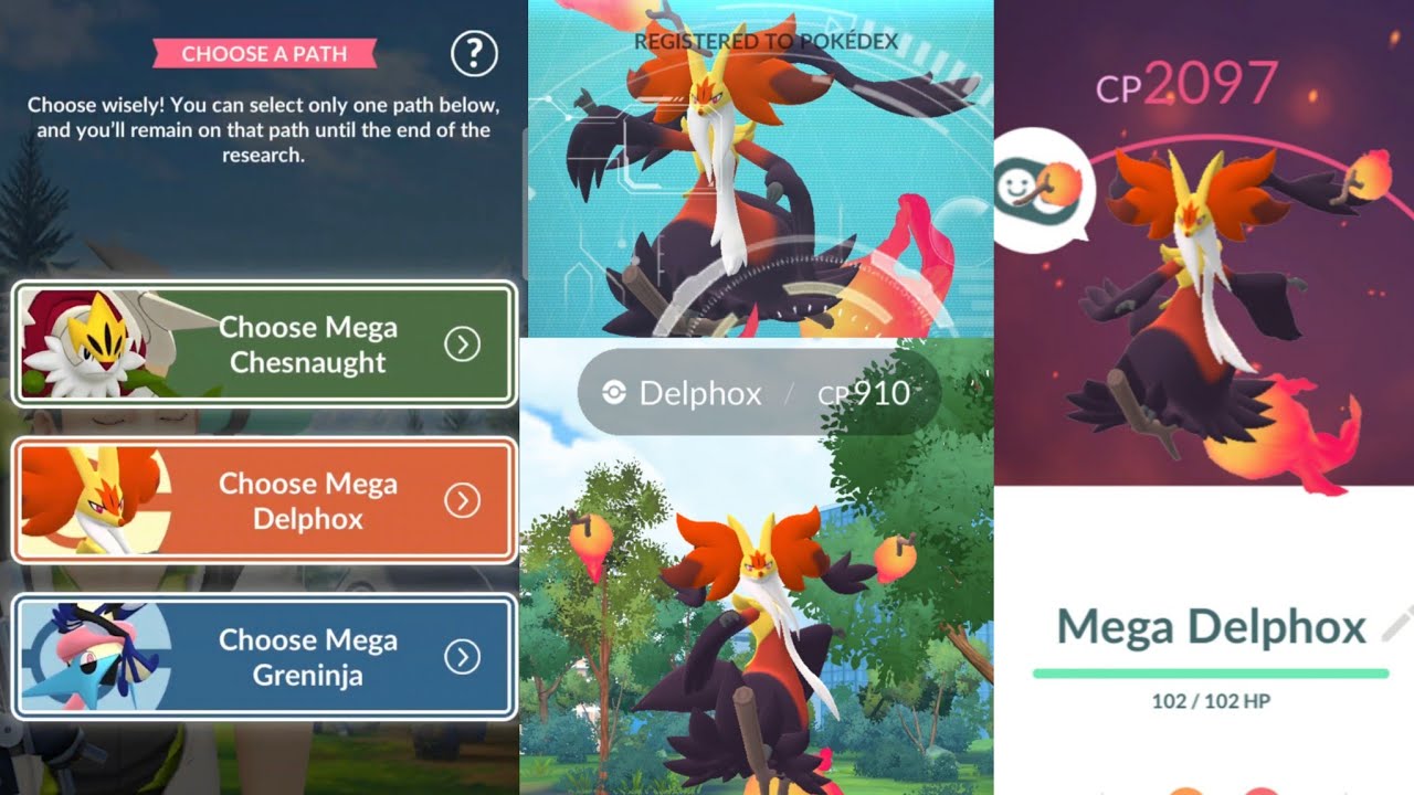 World First Ever✨️Mega Delphox Debut in Pokemon Go