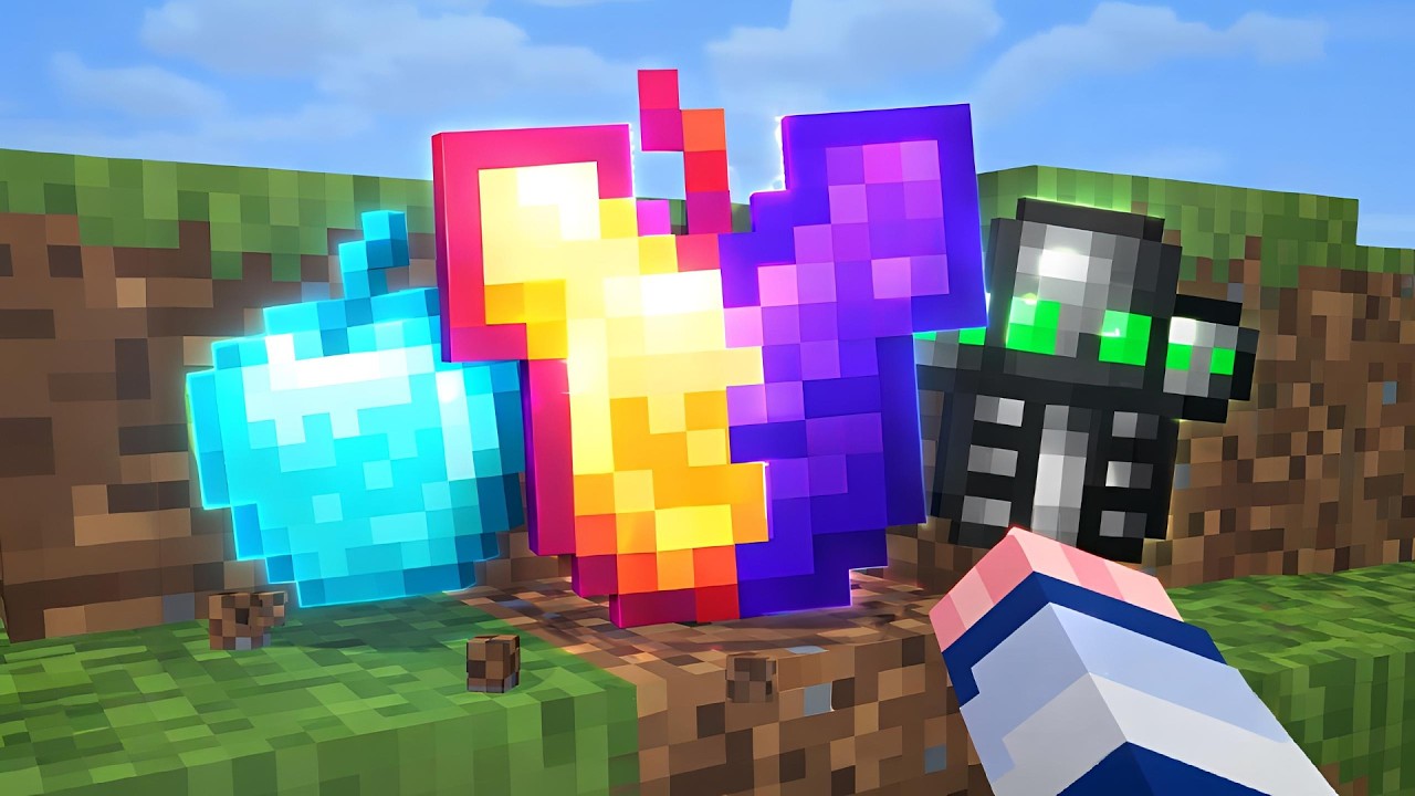 ماين كرافت، لكن أي شيء أُكسّره يعطيني شيء عشوائي! 😱🎲🔥