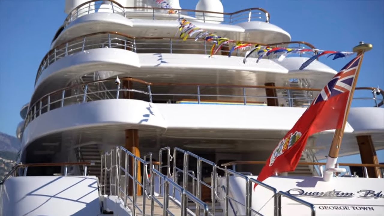 Lurssen Masterpiece 104m Quantum Blue |.                     @Emman&rsquo;s Vlog FR