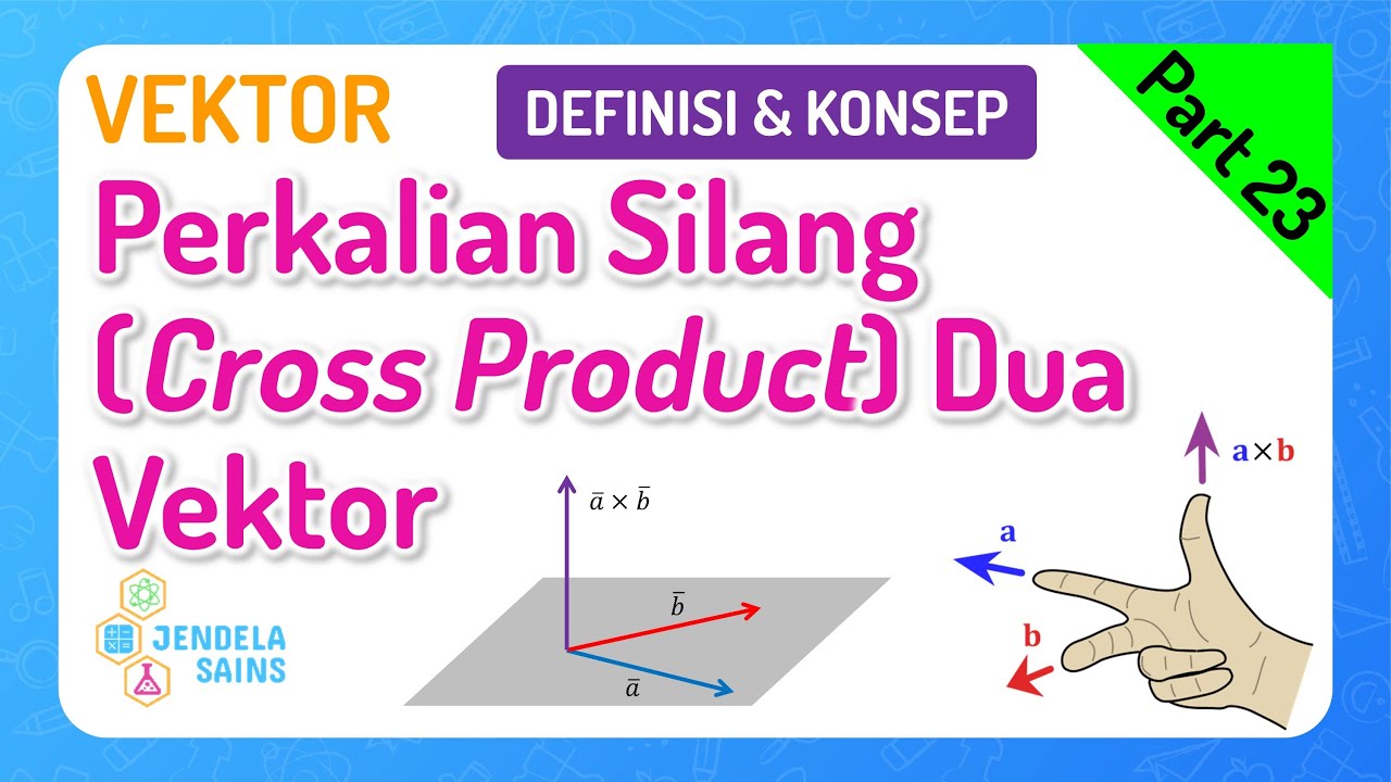 Vektor • Part 23: Perkalian Silang (Cross Product) Dua Vektor