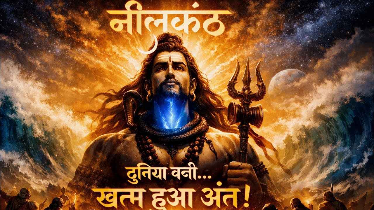 नीलकंठ 🔱 | दुनिया बची… खत्म हुआ अंत! | Neelkanth Mahadev Rap | Samudra Manthan Story