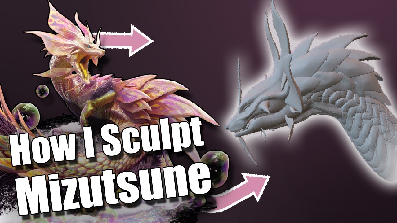 How I Sculpt: Mizutsune! (Speed Sculpt)