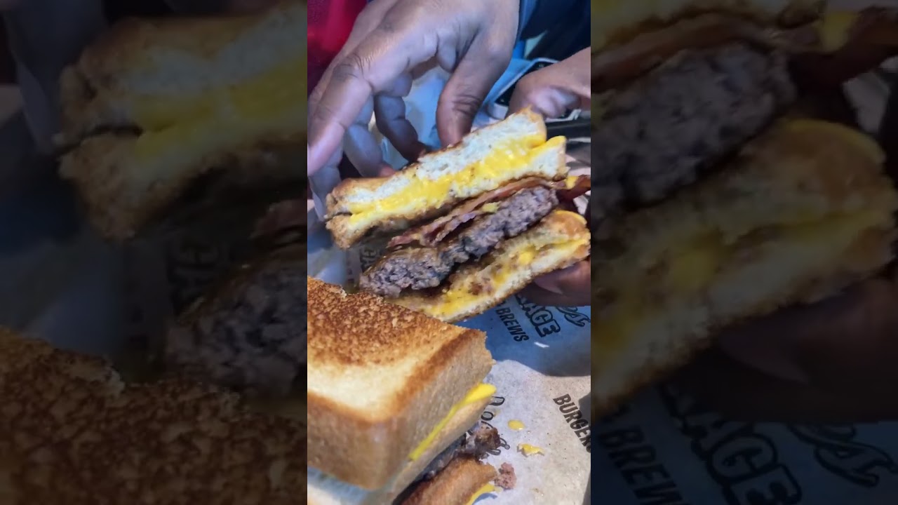 Burgers in a Garage!  Sickie's Garage Burgers and Brews- A Garage -Themed Restaurant|  Kissimmee, Fl