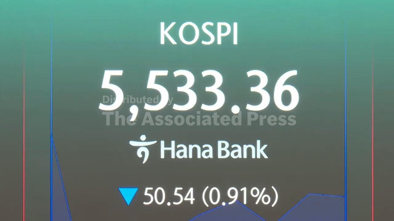 South Korean market opens lower amid concerns over prolonged US-Iran tension