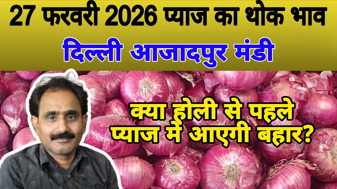 क्या होली से पहले प्याज में आएगी बहार | Today onion price | pyaj ka bhav #onionrate #pyaj #onion