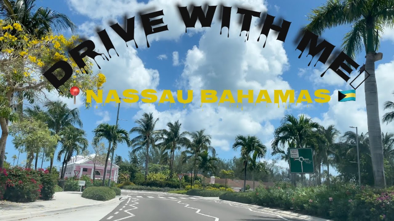 Drive with me in Downtown Nassau Bahamas 🇧🇸