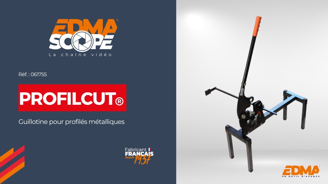 PROFILCUT® | Guillotine pour profilés métalliques - Réf. 061755