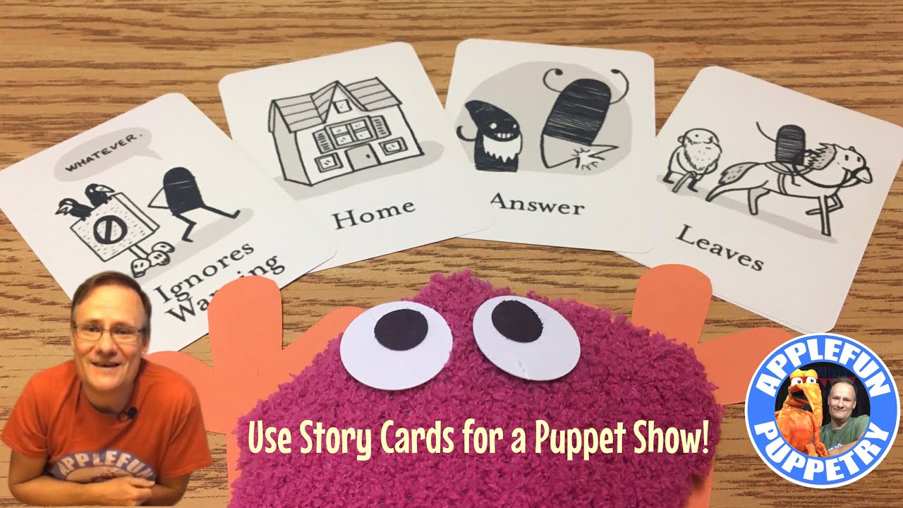 Applefun Workshop 15 - Use Story Cards for a Puppet Show