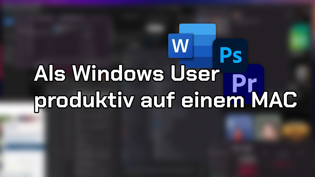Multitasking auf einem MacBook Pro wenn man nur Windows kennt