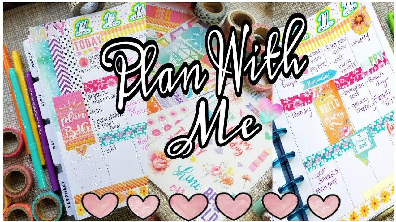 Plan With Me (THE HAPPY PLANNER) | Bianca Errisuriz