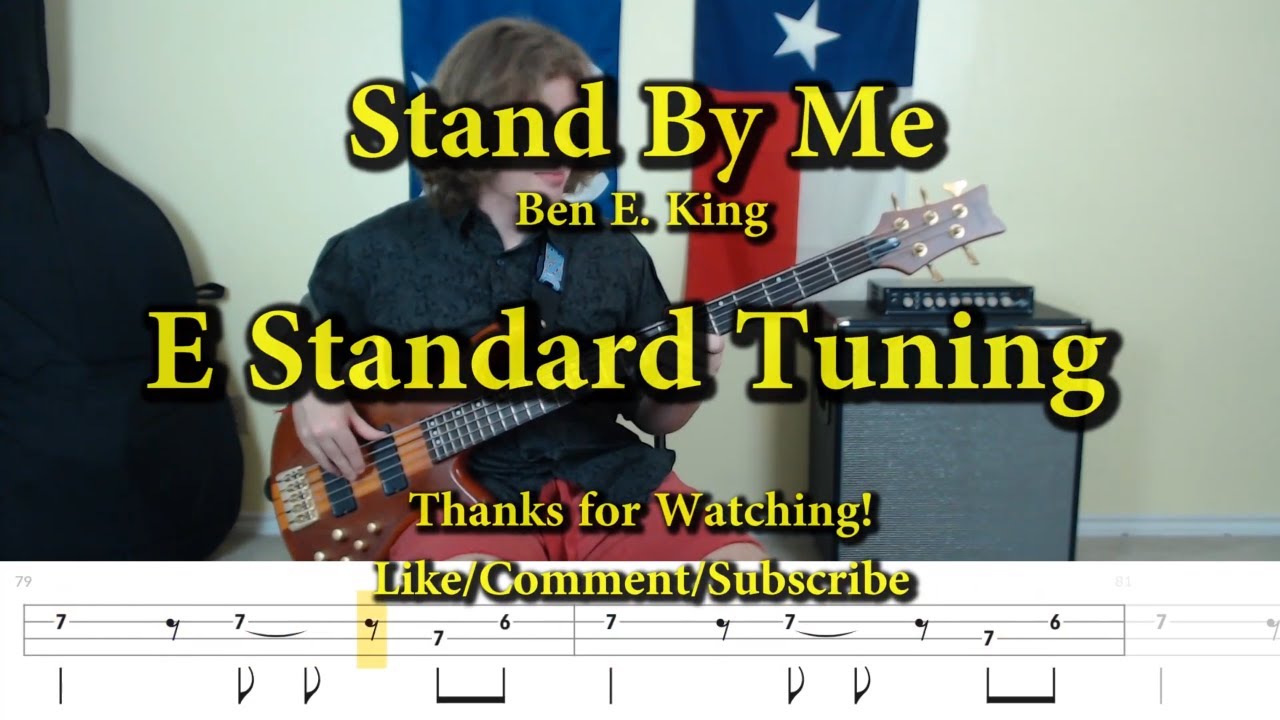Stand By Me - Ben E. King (Bass Cover with Tabs)