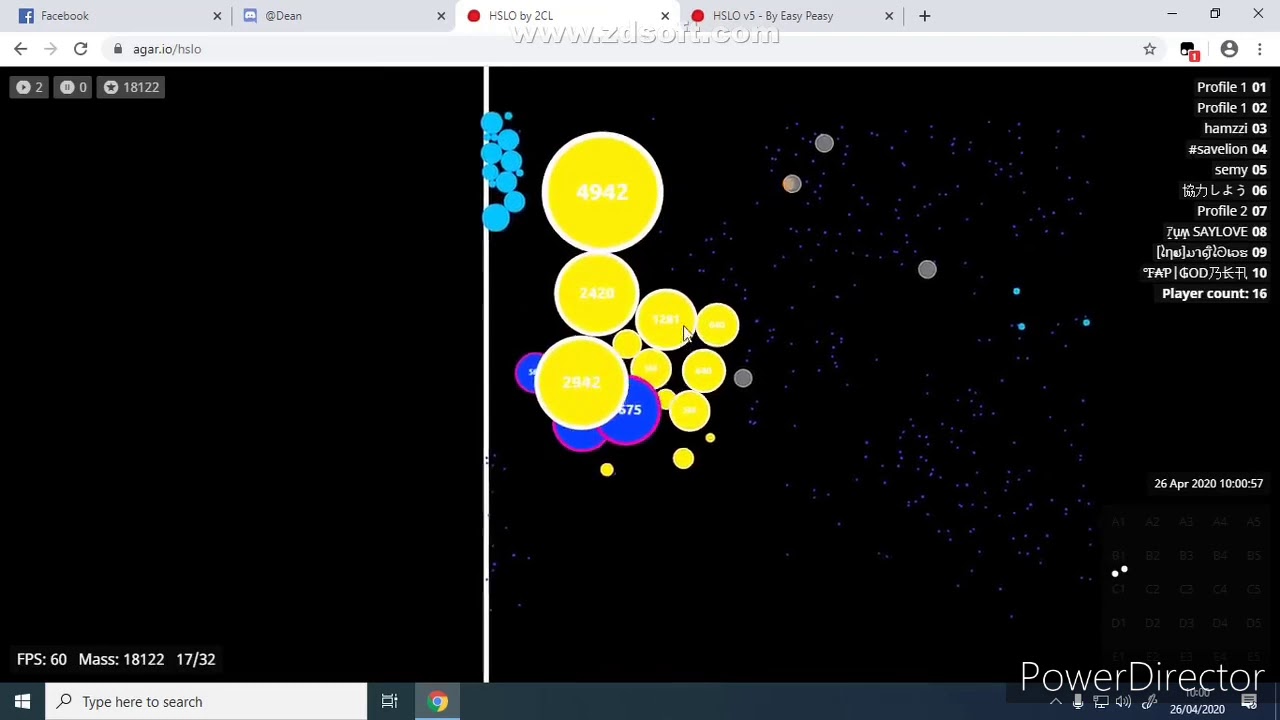 Agar.io Gyoh uncut multibox splitrunning #1