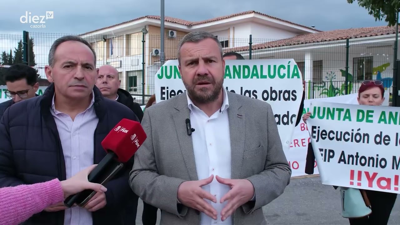 #PealdeBecerro | Denuncian el retraso de la Junta en las obras del CEIP Antonio Machado | 100326_