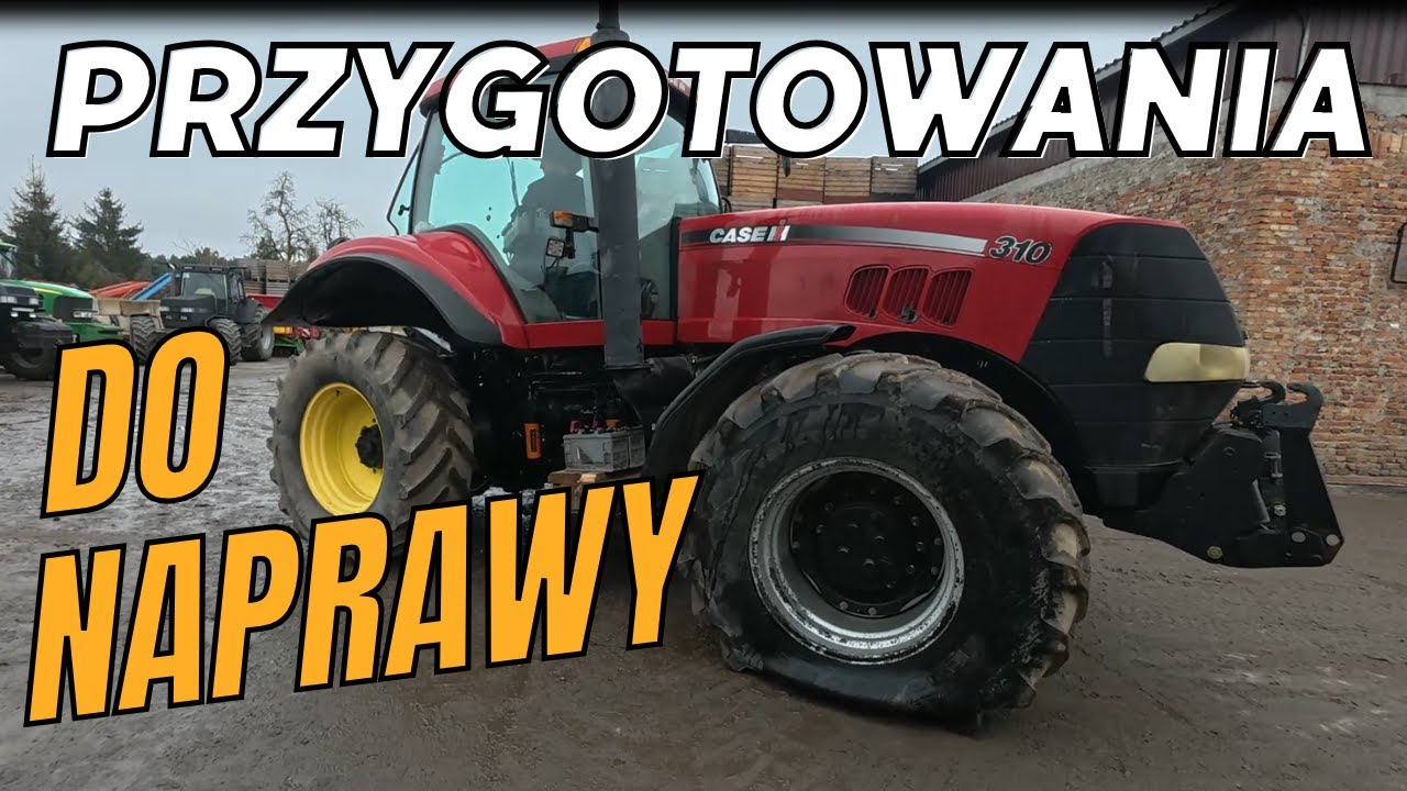 Nowe wyzwanie. Case IH Magnum 310 wjeżdża na naprawę skrzyni biegów. Czy zmieści się na warsztat?