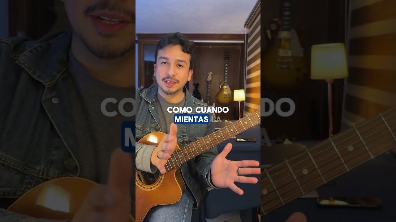 Cómo tocar LA BIKINA en guitarra (Acordes)