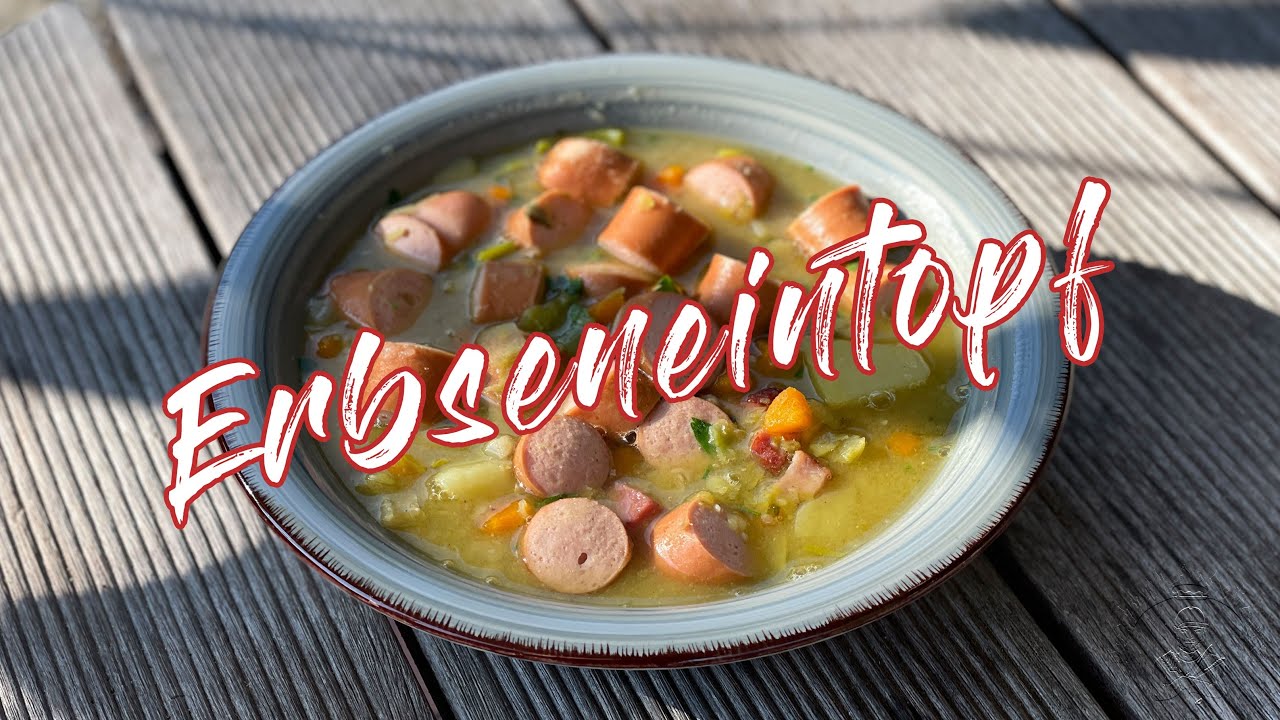 Erbseneintopf aus dem Dutch Oven