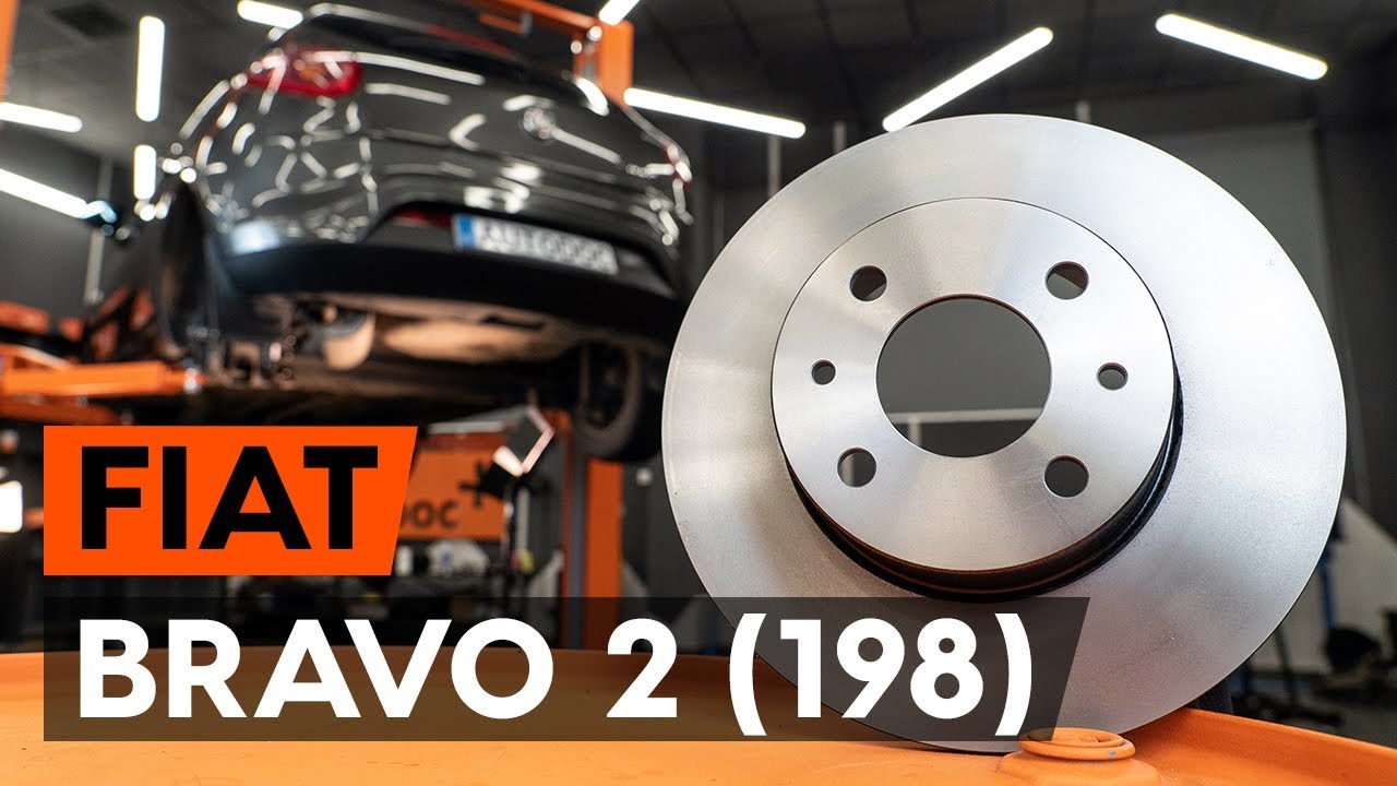 Come sostituire dischi freno posteriori su FIAT BRAVO 2 (198) [VIDEO TUTORIAL DI AUTODOC]