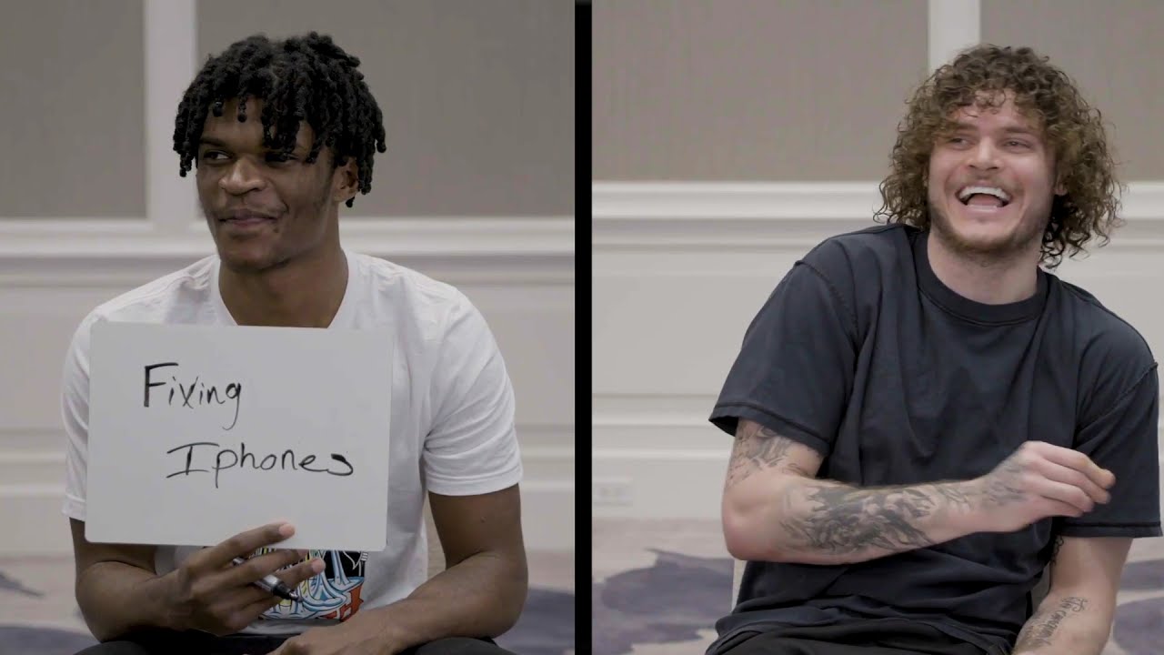 Alize Johnson and Tyler Johnson: NewlyNets Game