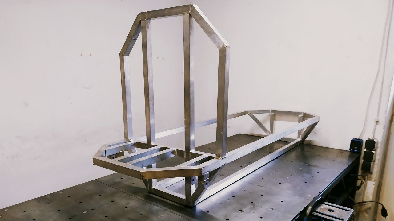 OFF-ROAD BUGGY - SELBER BAUEN - ANLEITUNG - #3 - Der RAHMEN - KART mit MOTOR