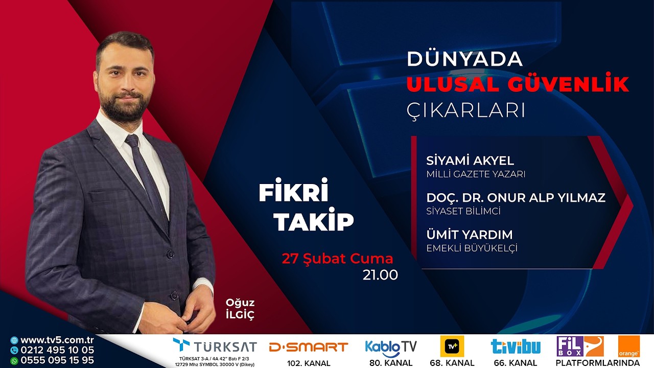 🔴#CANLI | Savaş Tehditlerine Karşı Ülkeler Hangi Önlemleri Alıyor? - Fikri Takip - Oğuz İlgiç