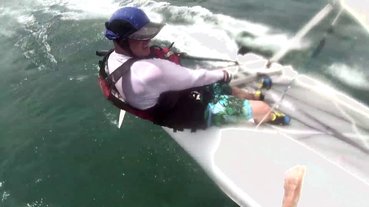 Labor Day Dart 18 Catamaran Sailing on Kaneohe Bay Hawaii
