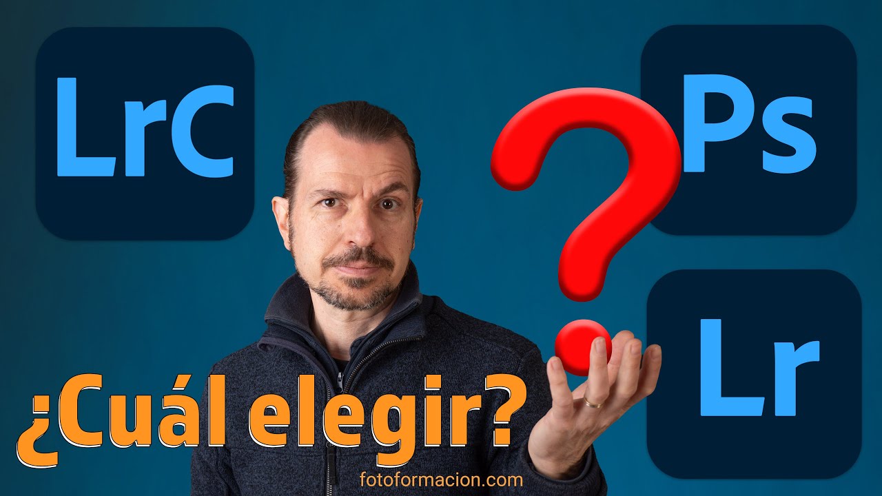 ¿Photoshop, Lightroom o Lightroom Classic? ¿Cuál necesitas realmente?