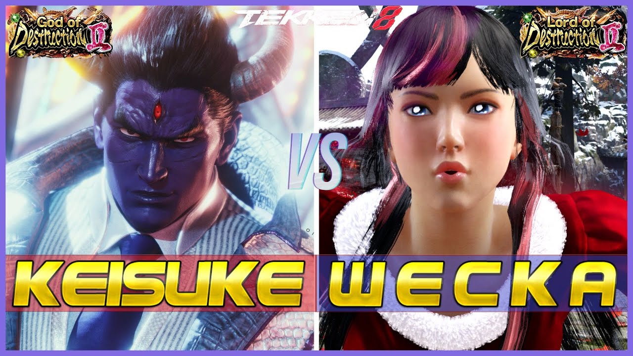 T8 ▰ KEISUKE (Kazuya) vs WECKA (Xiaoyu) ▰ Tekken 8 High Level Gameplay