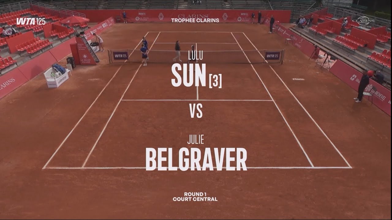 Lulu Sun (NZL) vs Julie Belgraver (FRA)  -  HighLights