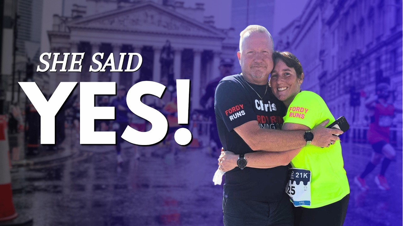 💍 Proposed to at the London Marathon Finish Line | Finding Love & Running