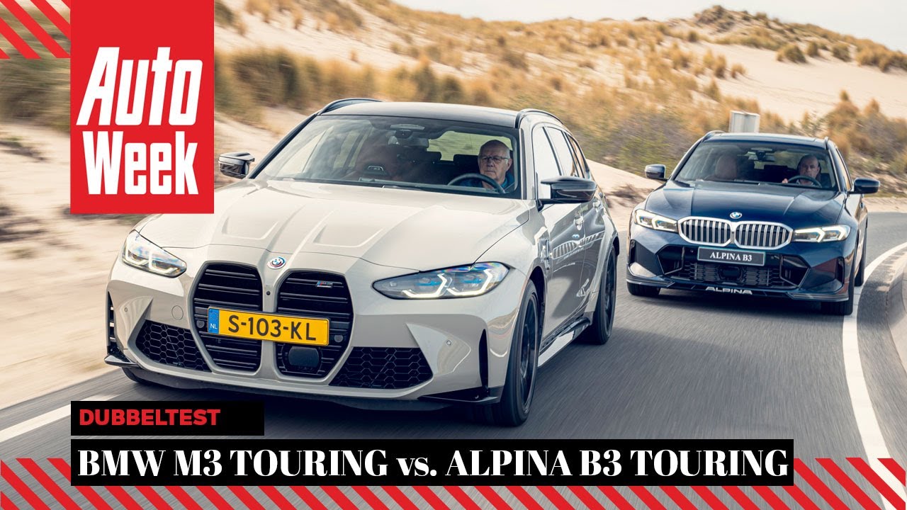 BMW M3 Touring vs. Alpina B3 Touring - AutoWeek Dubbeltest