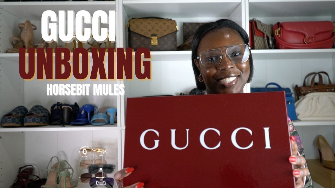 Gucci Unboxing | Horsebit Mules | Luxury Wishlist