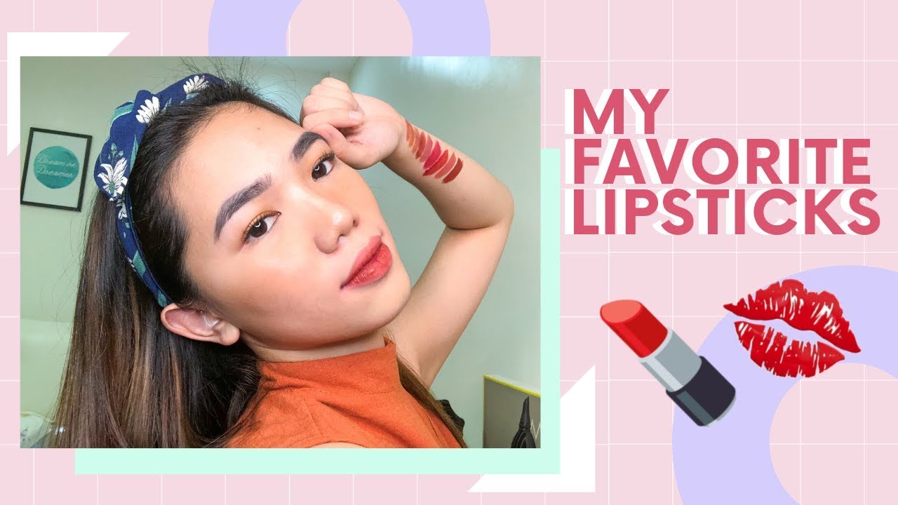 MY FAVORITE LIPSTICKS | Weeko