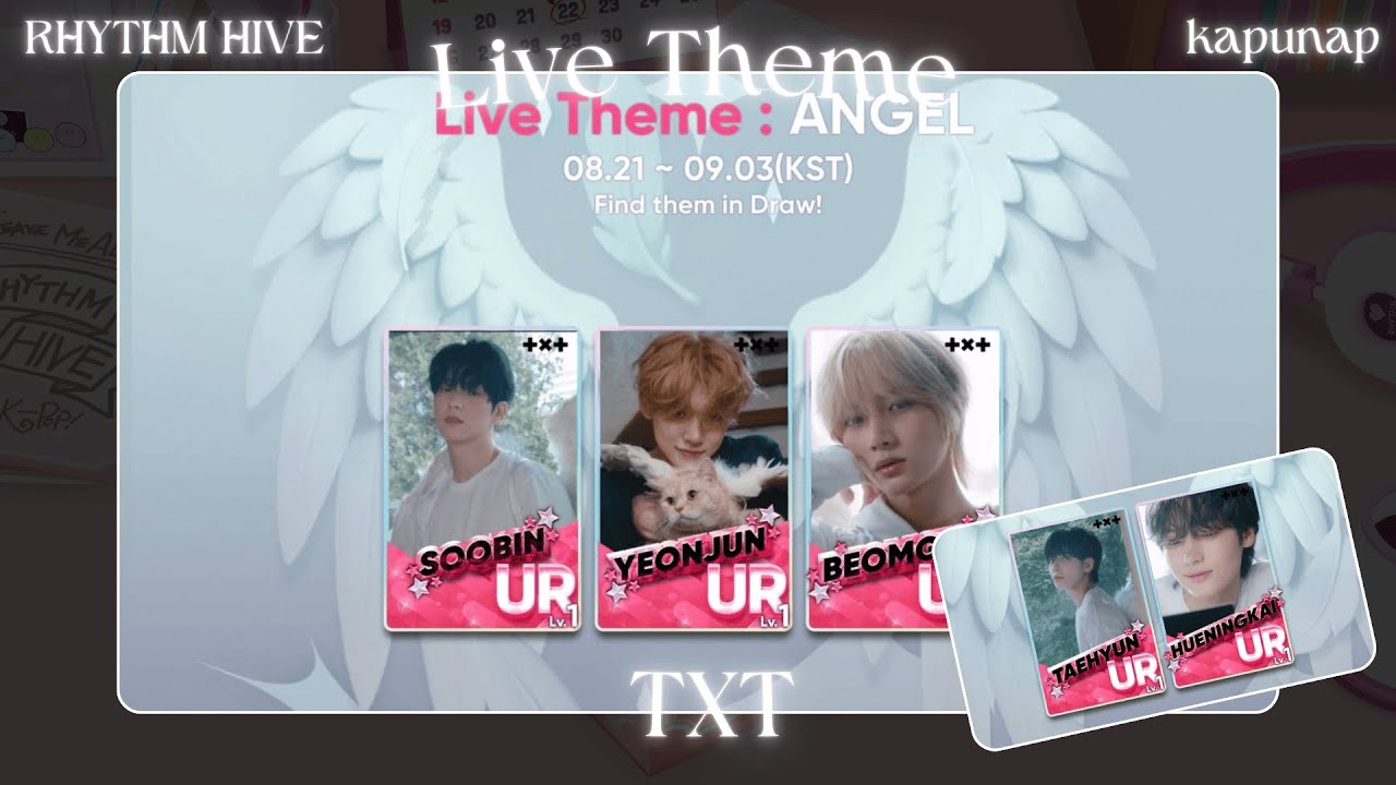 [RHYTHM HIVE EP.4] | Spend 4,400 Gems on TXT's "ANGEL" Live Theme!