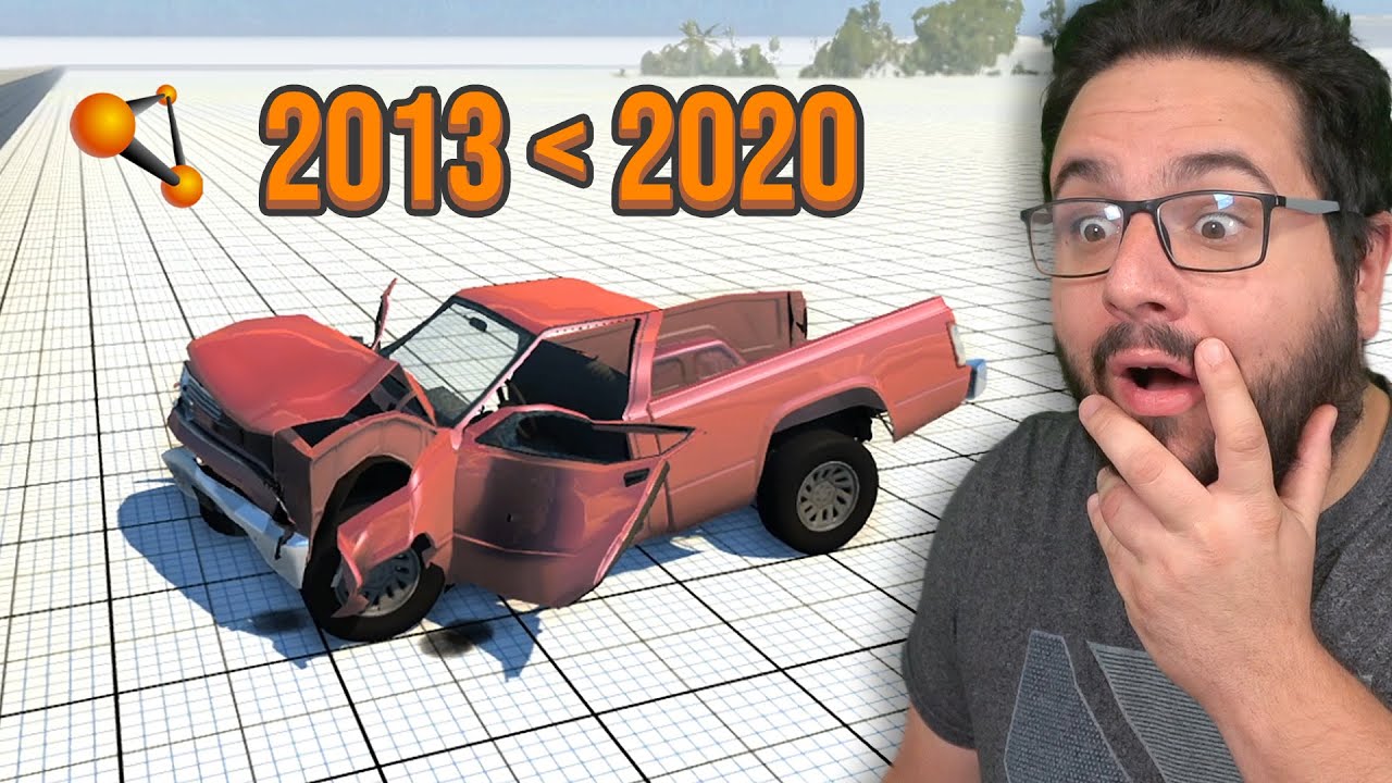 À quoi ressemblait BeamNG en 2013?