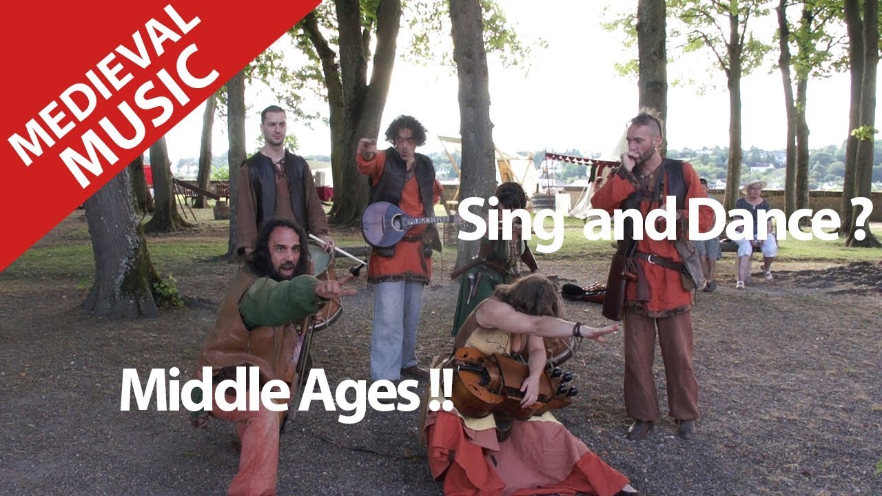 Medieval Music With Hurdy Gurdy Bagpipes and Drums.