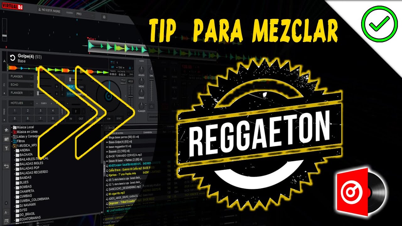 ➡COMO MEZCLAR REGGAETON EN VIRTUAL DJ - TIP #1