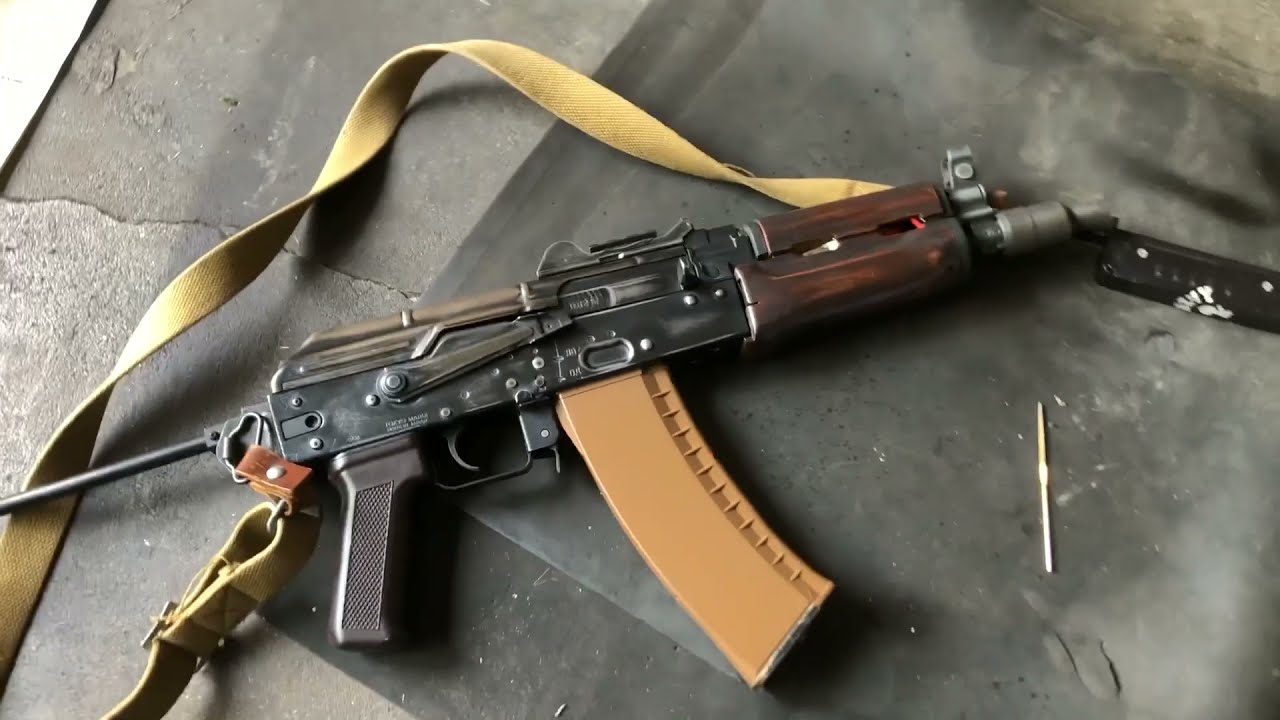 東京マルイ　次世代AKM74U　マガジンを綺麗にリペアしました。