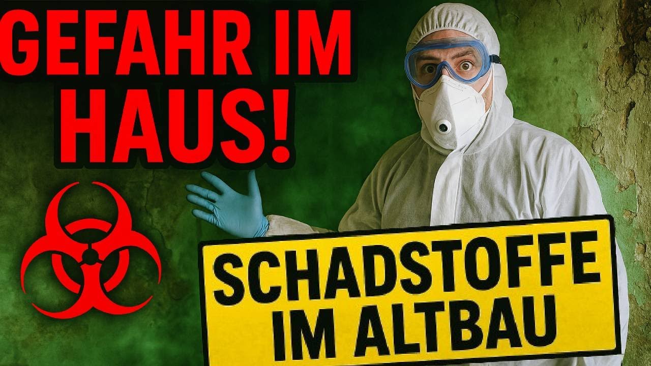 Schadstoffe im Altbau - Welche Tests sind sinnvoll? Trinkwasser, Asbest, Formaldehyd...