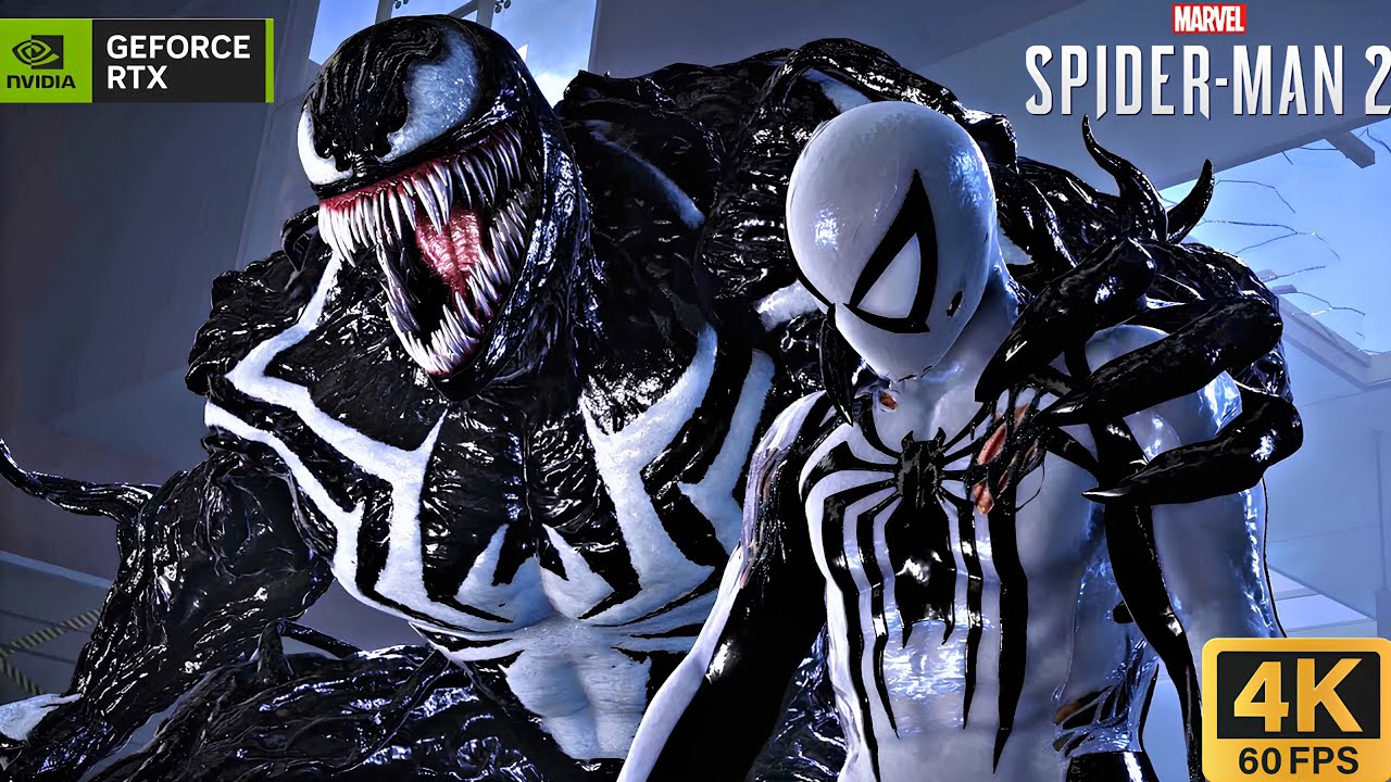 Spider-Man 2 PC - Spider-Man vs Venom Final Boss Fight & Ending (4K 60FPS)