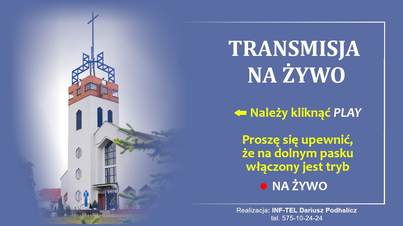 Parafia pw. św. Piotra i Pawła Ap. w Złotowie &ndash; transmisja na żywo