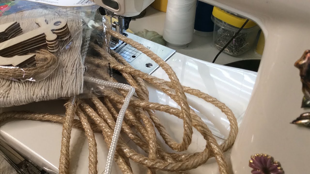How to use mesh tubing on rope bowls