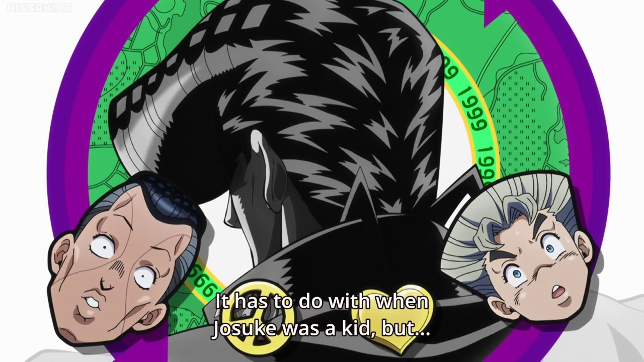 [HD] Jojo : 仗助の頭の秘密