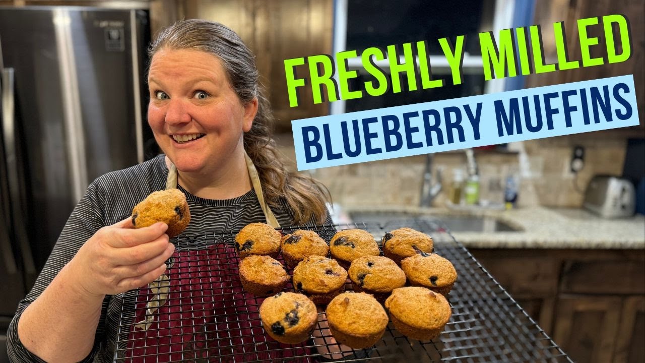 Quick and Easy Freshly Milled Muffins!