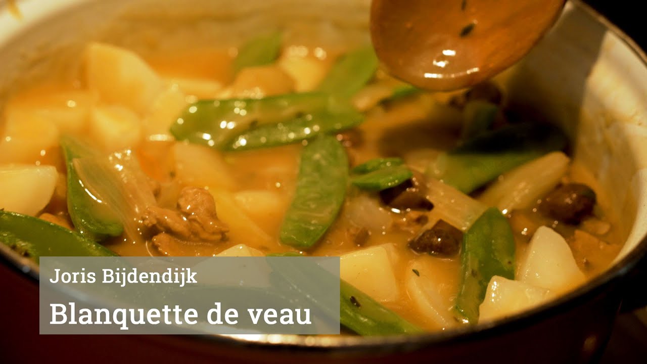 Blanquette de Veau van Joris Bijdendijk thuis