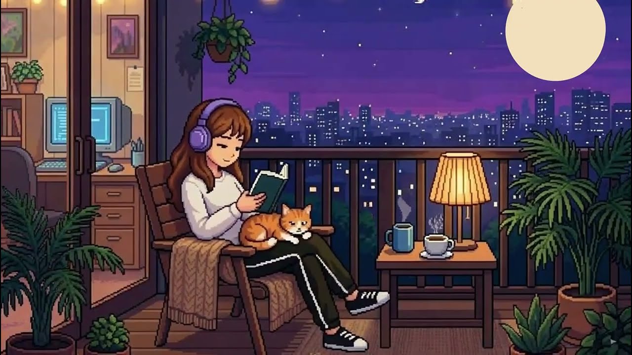 🌿 LOFI NA VARANDA 1H30 📖 | Música Relaxante para Estudar, Ler e Focar