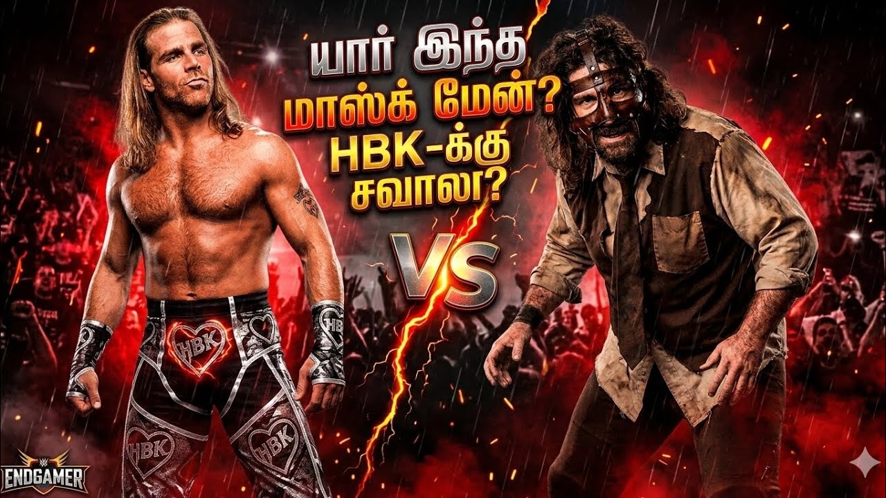 WWE 2K13 Attitude Era - Shawn Michaels Mask Entrance & First Match! (தமிழ் கமெண்டரி#Endgamer#wwe 