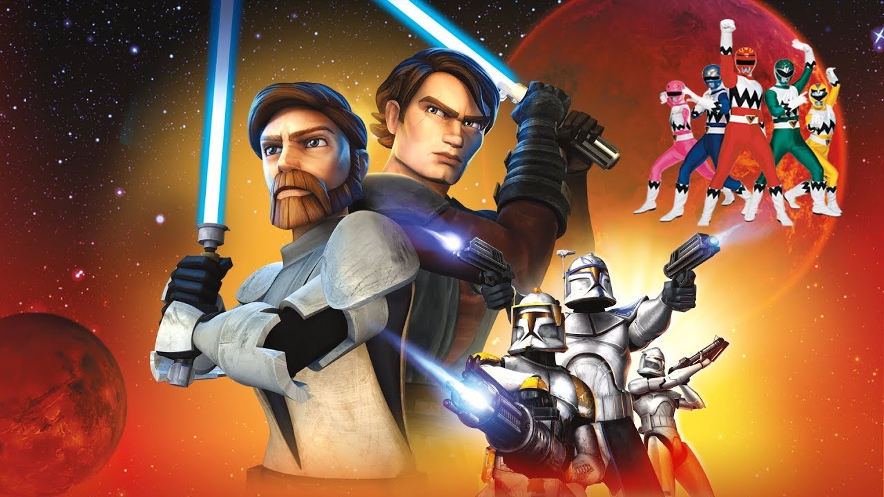 Star Wars The Clone Wars (Power Rangers Lost Galaxy Style)