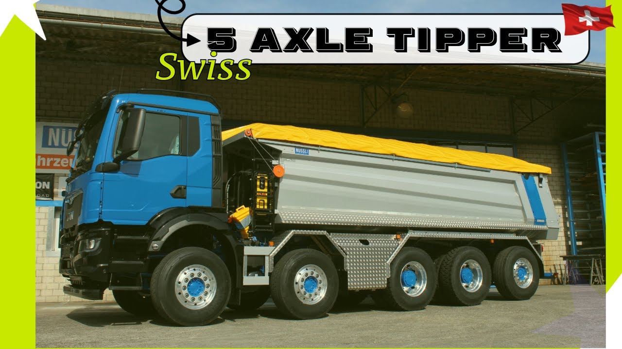Swiss 5 Axle Tipper | Walkaround | Nüssli Fahrzeugbau AG