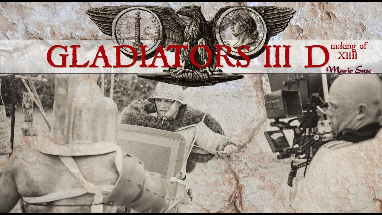 Gladiators 3D - stereoscopic movie (making of by stereographer Mario Suze) vol.14