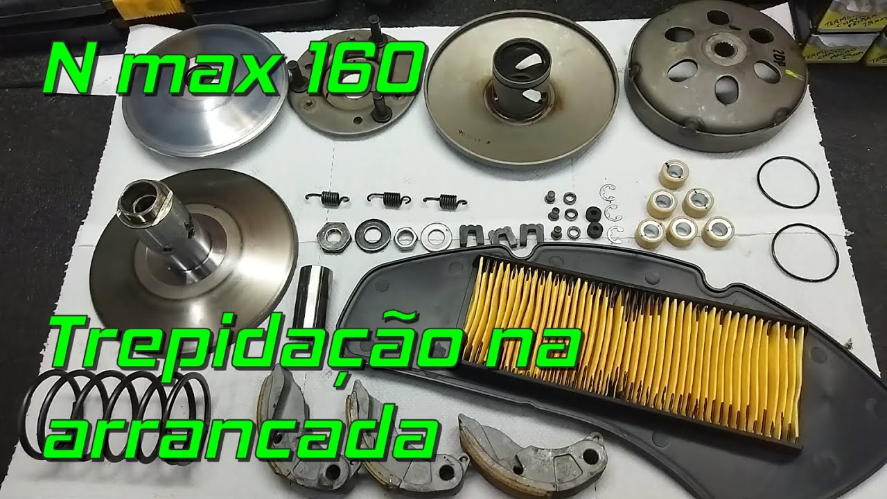 Nmax 160: Trepidando na arrancada